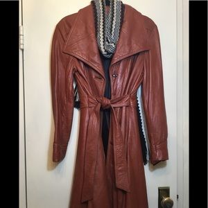 Vintage Leather Coat